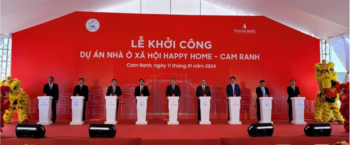 Lễ khởi công Happy Home Cam Ranh